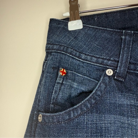 NWT HUDSON JEANS Signature Bootcut Mid Rise Miam Dark Wash Jeans - Picture 6 of 15